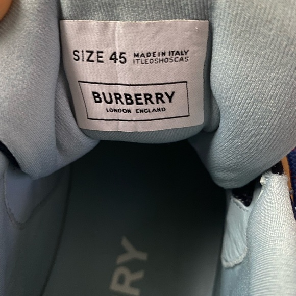 Burberry boots  size: 11US color: midnight navy - Picture 3 of 5